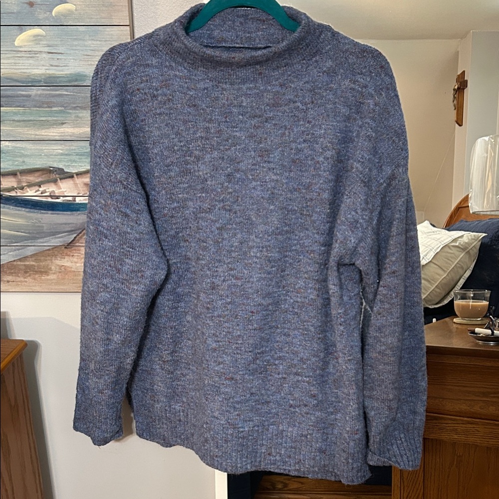 Cozy Gray Crewneck Sweater